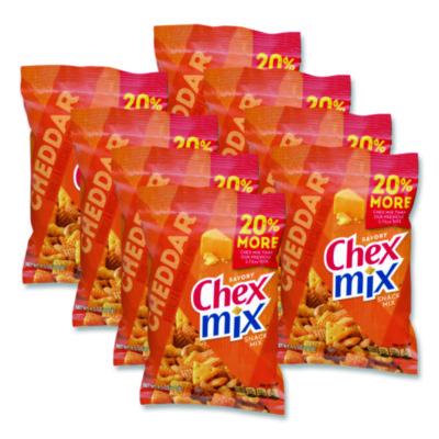 OFXSN21553 Snacks, Cheddar, 4.5 oz Bag, 8/Carton