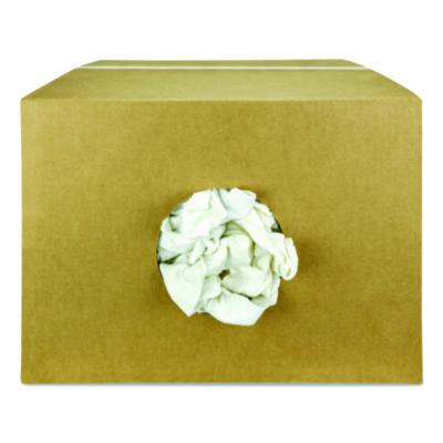 HOS33325 Sweatshirt Rags, Unscented, White, 8/lb, 25 lb/Carton