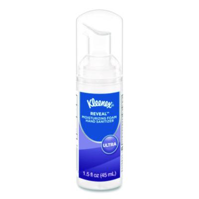 KCC34604EA Ultra Moisturizing Foam Hand Sanitizer, 1.5 Oz Pump Bottle, Unscented KIMBERLY CLARK