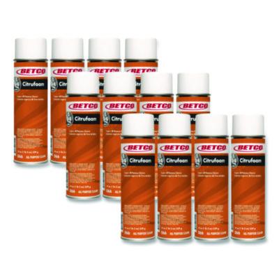 BET0662300 Citrufoam Cleaner/Degreaser, 19 oz Aerosol Can, 12/Carton