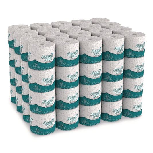 GPC16880 Angel Soft Ps Premium Bathroom Tissue, Septic Safe, 2-Ply, White, 450 Sheets/roll, 80 Rolls/carton Georgia Pacific Professional