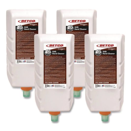 BET7933100 XHD Hand Cleaner Refill, Fresh Scent, 4 L, 4/Carton Betco
