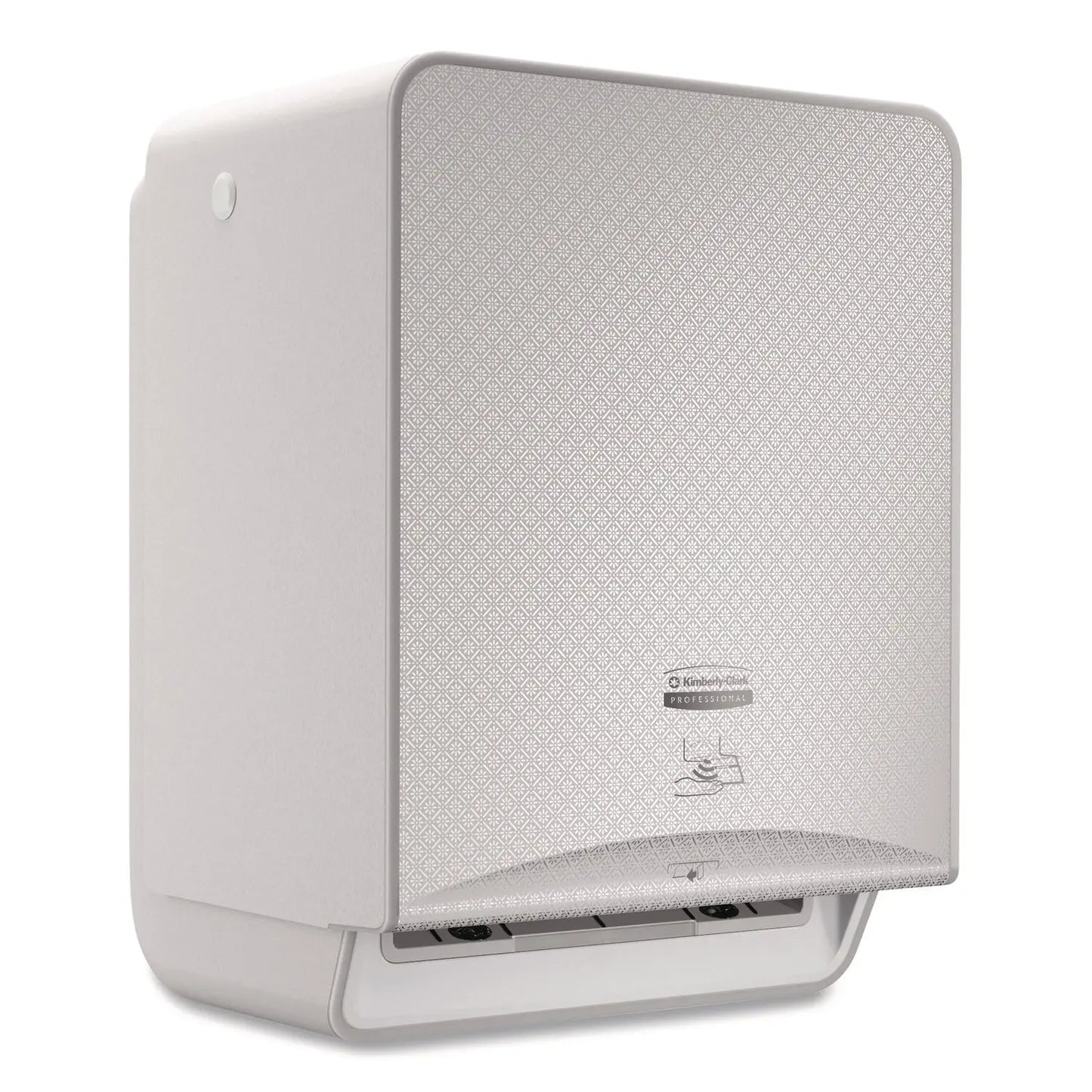 KCC53691 ICON Automatic Roll Towel Dispenser, 20.12 x 16.37 x 13.5, Silver Mosaic Kimberly-Clark Professional*