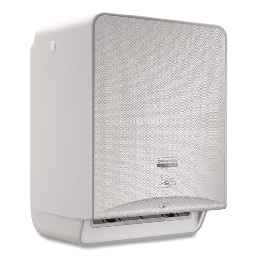 KCC53691 ICON Automatic Roll Towel Dispenser, 20.12 x 16.37 x 13.5, Silver Mosaic