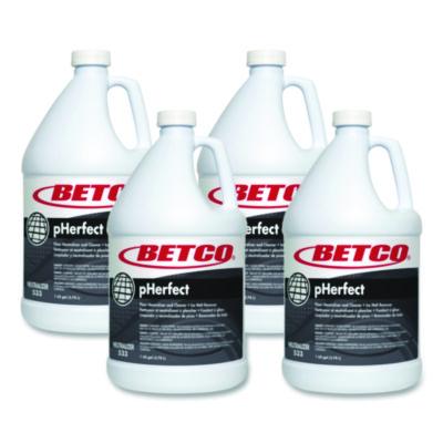 BET5330400 pHerfect Floor Neutralizer and Cleaner, Characteristic Scent, 1 gal Bottle, 4/Carton BETCO CORPORATION