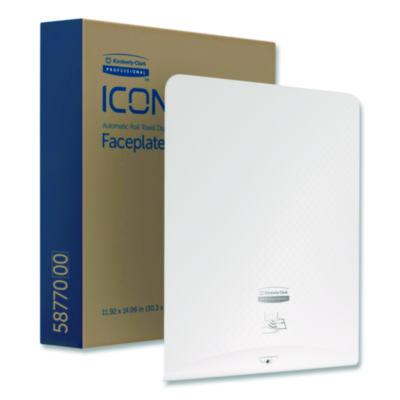 KCC58770 ICON Faceplate for Automatic Roll Towel Dispenser, 18.12 x 15.62 x 12.87, White Mosaic