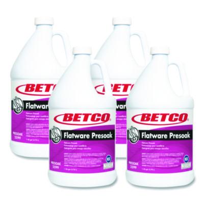 BET25990400 Flatware Presoak, Characteristic Scent, 1 gal Bottle, 4/Carton BETCO CORPORATION