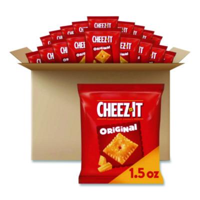 KEB122264 Cheez-It Crackers, 1.5 Oz Bag, Reduced Fat, 60/carton