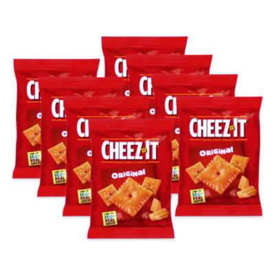 KEB12234 Cheez-It Crackers, Orginal, 1.5 Oz, 8/box