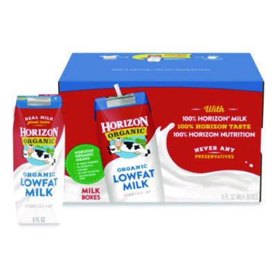 HZD061223 Low Fat Milk, 1% Plain, 8 Oz, 18/carton