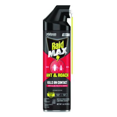SJN345742 Ant/Roach Killer, 14.5 oz Aerosol Spray, Unscented, 6/Carton SC JOHNSON