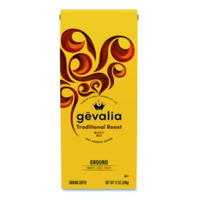GEVGEN04351 Coffee, Traditional Roast, Ground, 12 Oz Bag