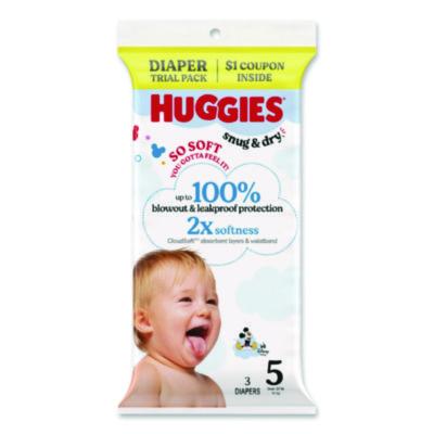 KCM57031 Snug and Dry, Size 5, Over 27 lbs, Disney Design, 3 Diapers/Pack, 30 Packs/Carton KIMBERLY CLARK