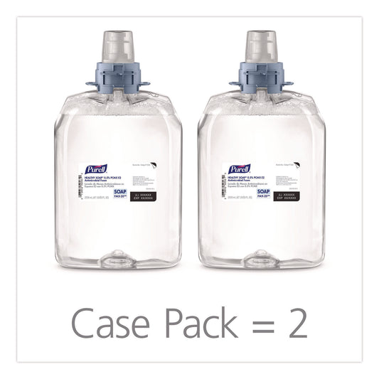 GOJ528202CT HEALTHY SOAP 0.5% PCMX E2 Antimicrobial Foam, Fragrance-Free, 2,000 mL, 2/Carton