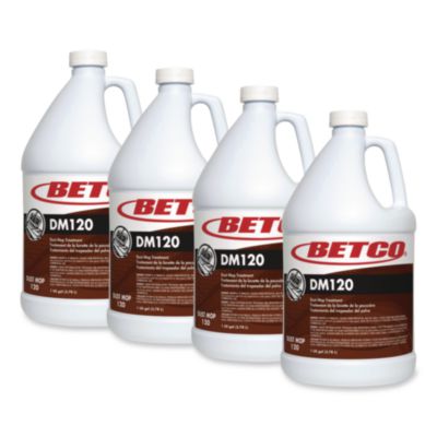 BET1200400 DM120 Mop Treatment, Banana Scent, 1 gal Bottle, 4/Carton
