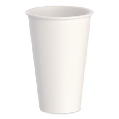 SCCDWTG16W Thermoguard Insulated Paper Hot Cups, 16 oz, White Sustainable Forest Design, 600/Carton