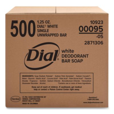 DIA00095 Antibacterial Deodorant Bar Soap, Floral Scent, 1.5 oz, 500/Carton