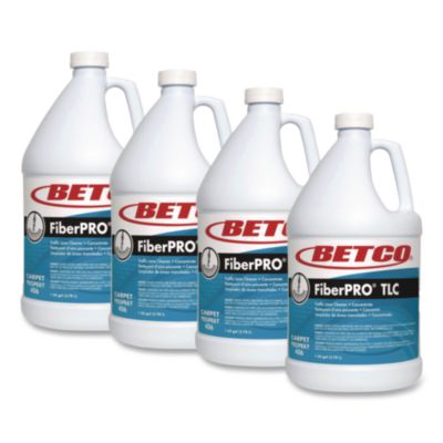 BET4060400 FiberPRO TLC, Pleasant Scent, 1 gal Bottle, 4/Carton