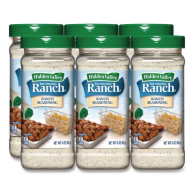 CLO21177CT The Original Ranch Dry Seasoning, Original Ranch, 16 oz Bottle, 6/Carton