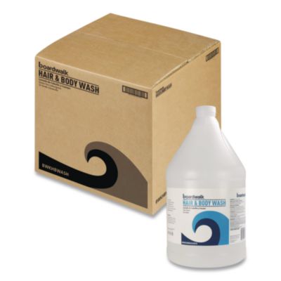 BWKHBWASH Hair and Body Wash, Green Tea Lemongrass Scent, 1 gal Bottle, 4/Carton