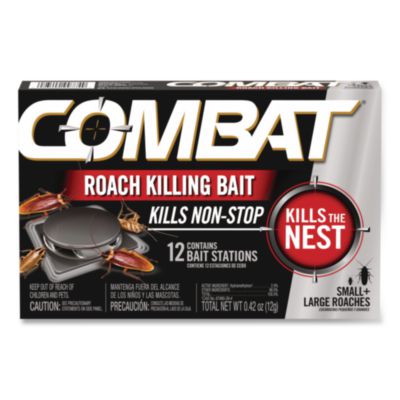 DIA05701EA Roach Bait Insecticide, for Small and Large Roaches, 0.42 oz, 12 Bait Stations DIAL PROFESSIONAL
