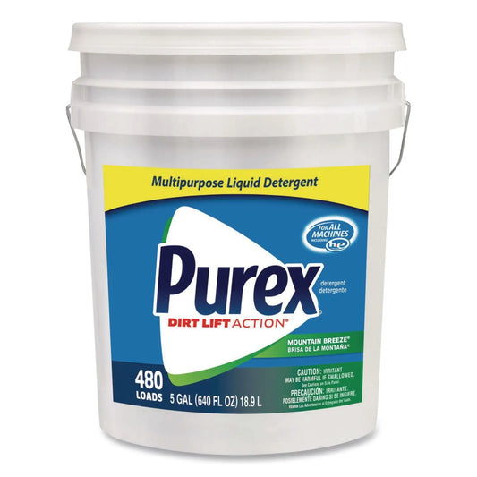 DIA06354 Liquid Laundry Detergent, Mountain Breeze, 5 gal Pail Purex