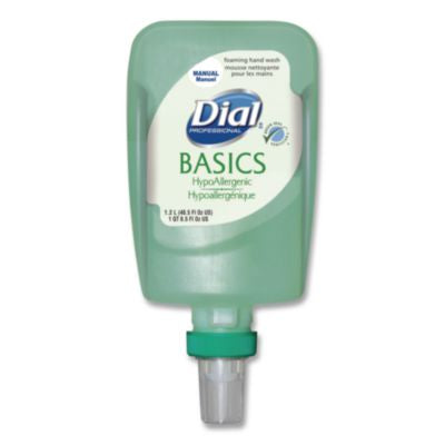 DIA16714EA Basics Hypoallergenic Foaming Hand Wash Refill for FIT Manual Dispenser, Honeysuckle Scent, 1.2 L