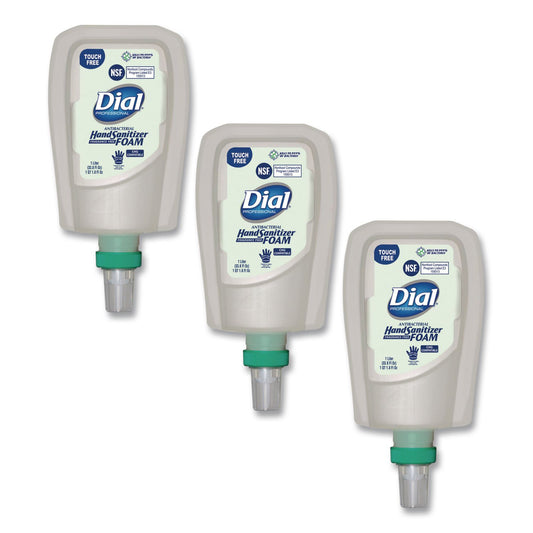 DIA16694 Antibacterial Foaming Hand Sanitizer Refill For Fit Touch Free Dispenser, 1 L Bottle, Fragrance-Free, 3/carton