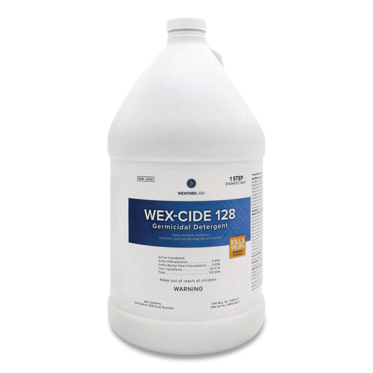 WXF211000EA Wex-Cide Concentrated Disinfecting Cleaner, Nectar Scent, 128 Oz Bottle