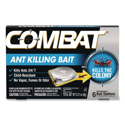 DIA45901CT Combat Ant Killing System, Child-Resistant, Kills Queen And Colony, 6/box, 12 Boxes/carton
