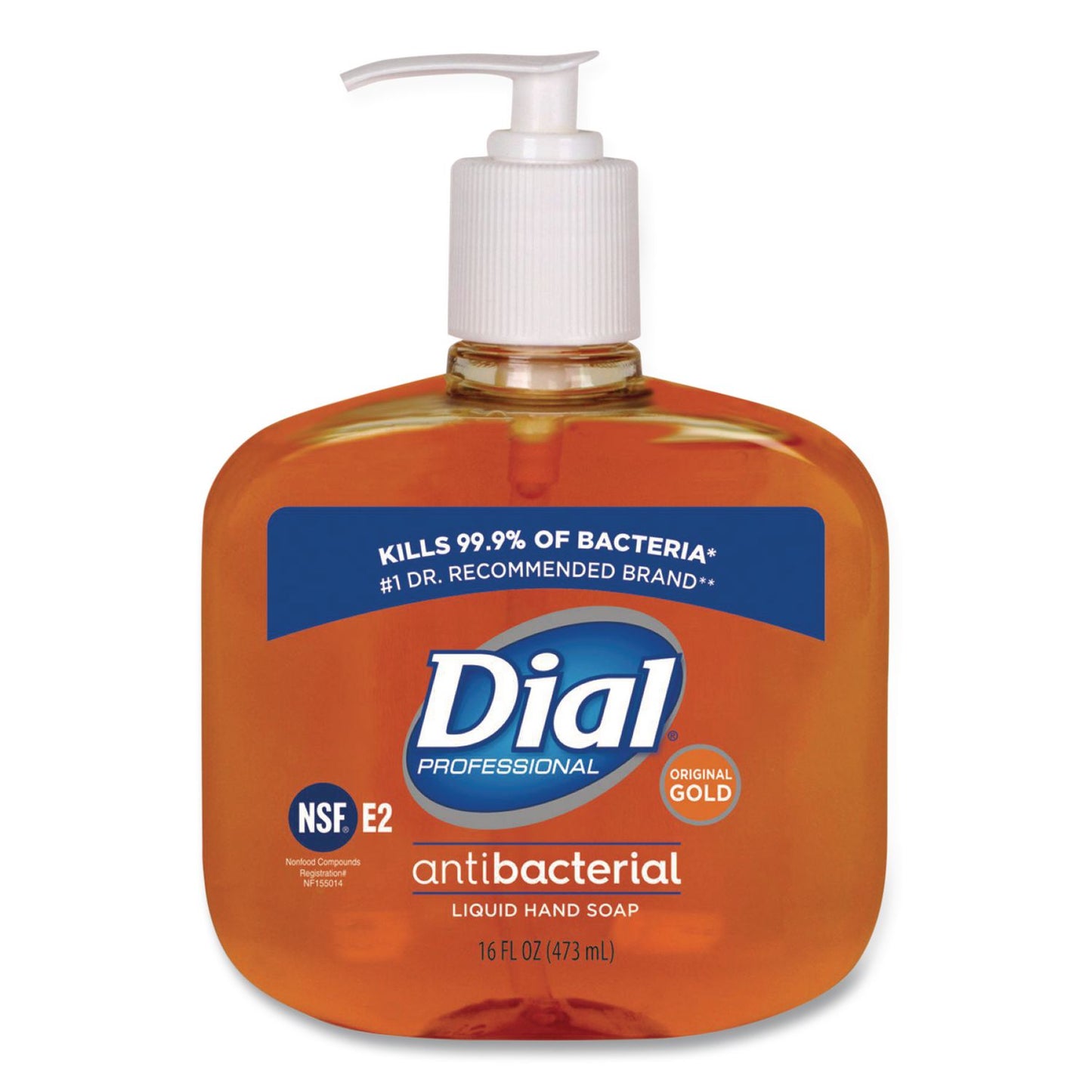 DIA80790EA Gold Antibacterial Liquid Hand Soap, 16 oz
