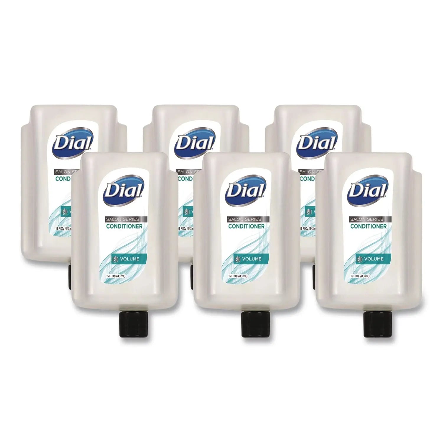 DIA98960 Salon Series Conditioner Refill for Versa Dispenser, Floral Scent, 15 oz, 6/Carton Dial Professional