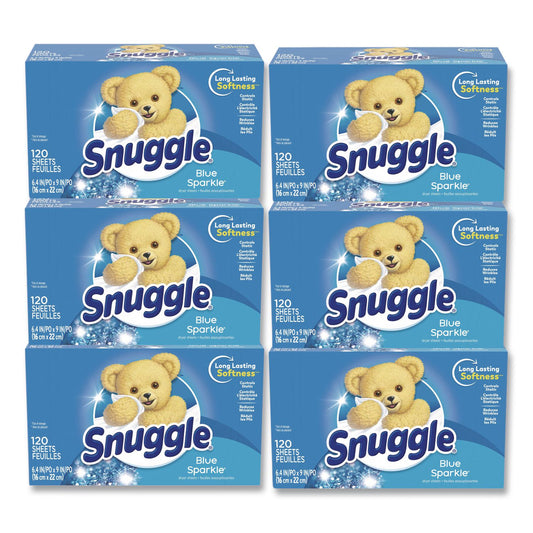 DIA45115 Fabric Softener Sheets, Fresh Scent, 120 Sheets/box, 6 Boxes/carton