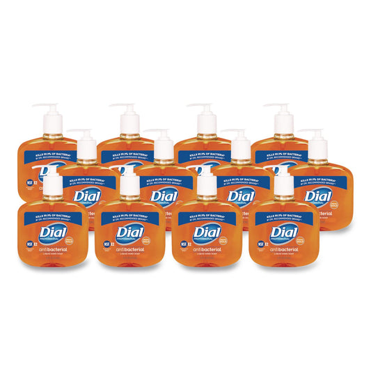 DIA80790CT Gold Antibacterial Liquid Hand Soap, 16 oz, 12/Carton