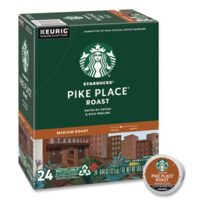 SBK011111156 Pike Place Coffee K-Cups Pack, 24/box
