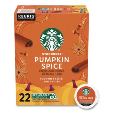 SBK12412028 Pumpkin Spice Coffee K-Cup, 22/Box