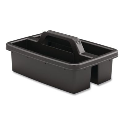 SUAHKCCADDYD Housekeeping Cart Carry Caddy Accessory, Polypropylene, Black