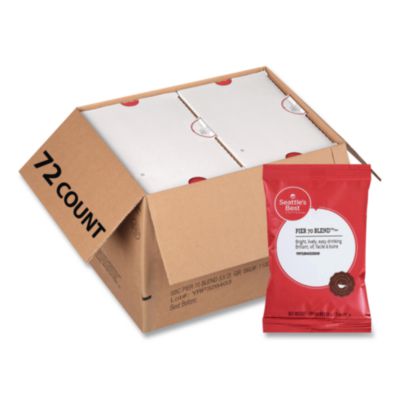 SEA11008556CT Premeasured Coffee Packs, Pier 70 Blend, 2.1 oz Packet, 72/Box