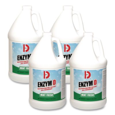 BGD1504 Enzym D Digester Deodorant, Mint, 1 Gal, Bottle, 4/carton Big D Industries