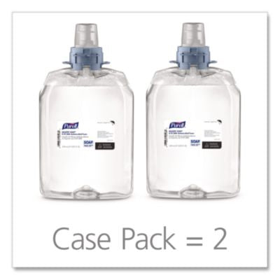 GOJ527902 HEALTHY SOAP 0.5% BAK Antimicrobial Foam Refill, For FMX-20 Dispenser, Light Fresh Scent, 2,000 mL, 2/Carton