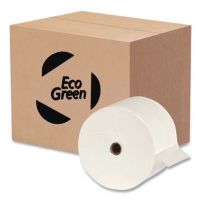 APAEB15725 Recycled Two-Ply Small Core Toilet Paper, Septic Safe, White, 1,500 Sheets/Roll, 24 Rolls/Carton