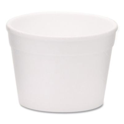 WCP221994 Foam Containers, Tall Style, 32 oz, White, 1,000/Carton