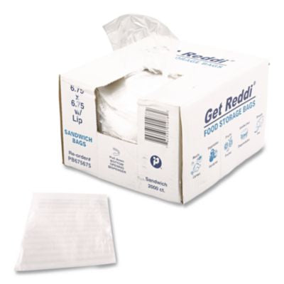 IBSPB675675 Food Bags, 6.75