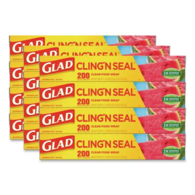 CLO00020CT Cling'N Seal Plastic Food Wrap, 11.62