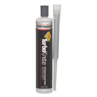 RST257395 Concrete Saver TurboKrete All-Purpose Epoxy Repair, 9 oz Cartridge, Gray, 12/Carton