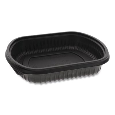 PCTYCN8462400 EarthChoice MealMaster Container, 24 oz, 8 x 6.5 x 1.5, Black, Plastic, 252/Carton