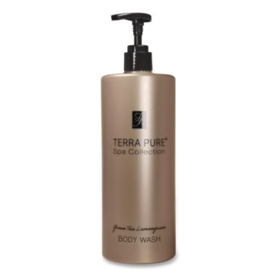DHS458968EA Terra Pure Body Wash Air Pump, Green Tea Lemongrass Scent, 16.23 oz Bottle DIVERSIFIED HOSPITALITY SOLUTIONS, LTD.