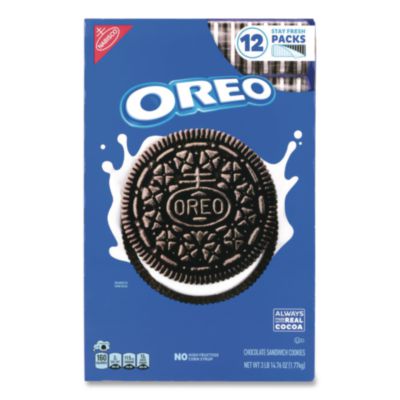 GRR22002637 Cookies, Chocolate, 12 Individually Wrapped Sleeves, 3 lb 14.67 oz Box, 1 Box/Carton