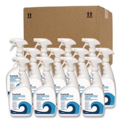 BWK4847 Carpet Spot and Stain Remover, Country Fresh Scent, 32 oz Bottle, 12/Carton BOARDWALK
