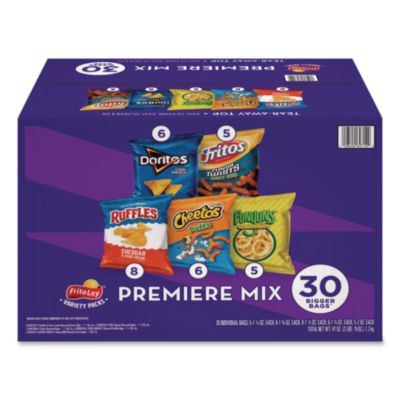 GRR22002670 Premiere Mix Variety Pack, Assorted Flavors, Assorted Sizes, 30 Bags/Carton